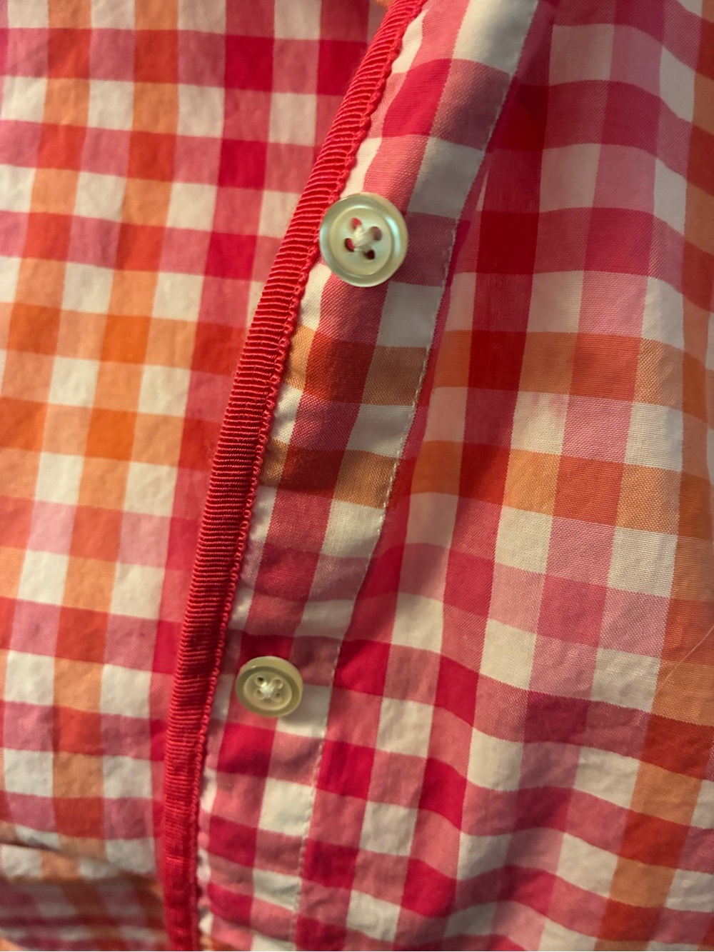 Up-Cycled Ladies Ruffed Collar Shirt - Picture 5 of 5